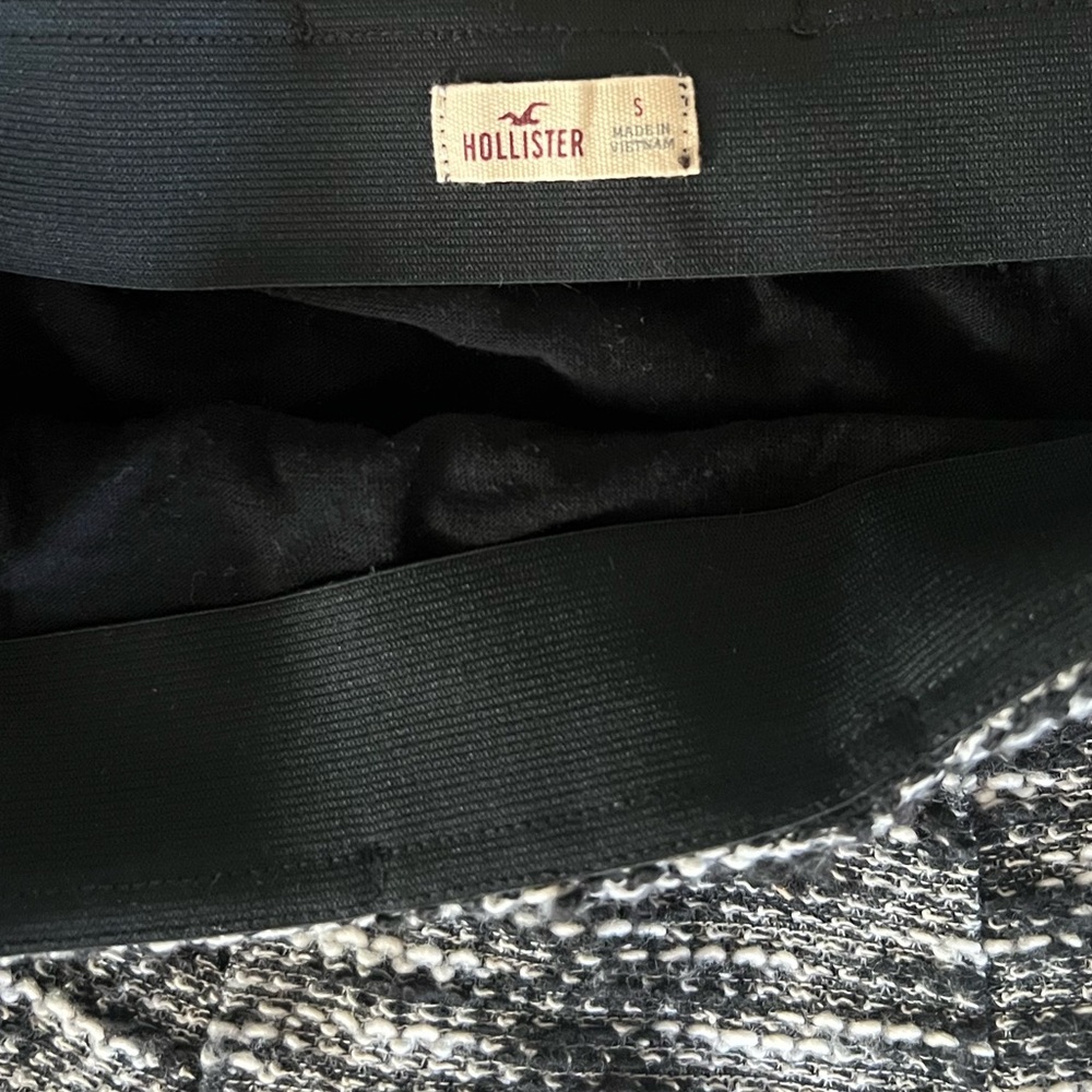 Grey/Black Skirt Size S